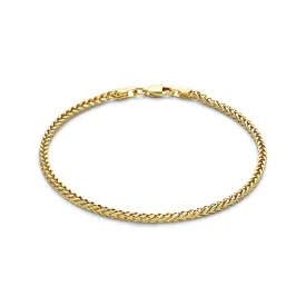 Aidee Sharla 14 karat gold link bracelet