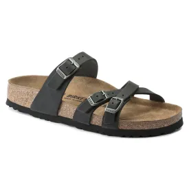 Birkenstock Franca Womens Sandals - Oiled Leather, Comfortable Adjustable Straps