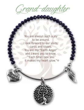 Earth Angel Bracelet Grand-daughter Black