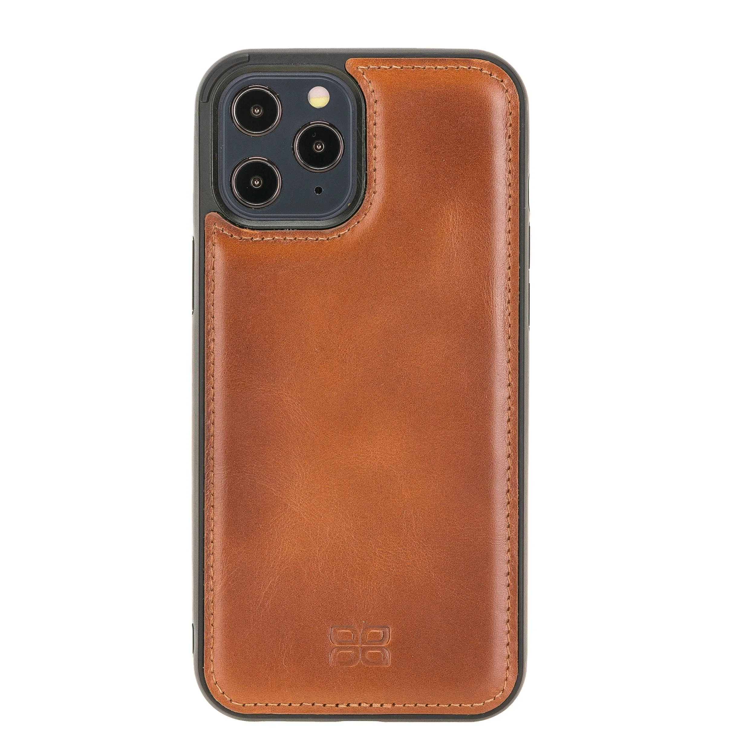 Flexible Leather Back Cover for Apple iPhone 12 Series