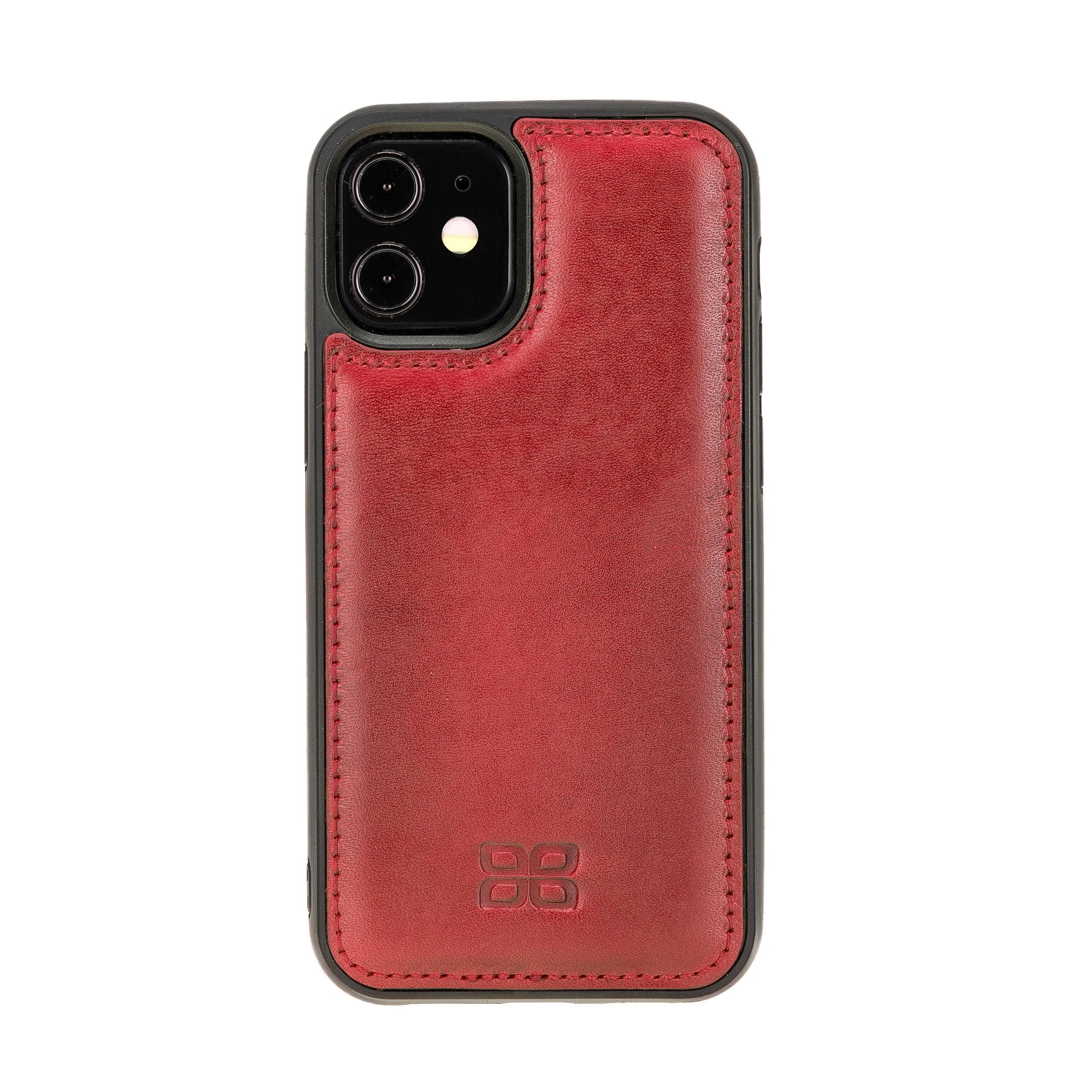 Flexible Leather Back Cover for Apple iPhone 12 Series