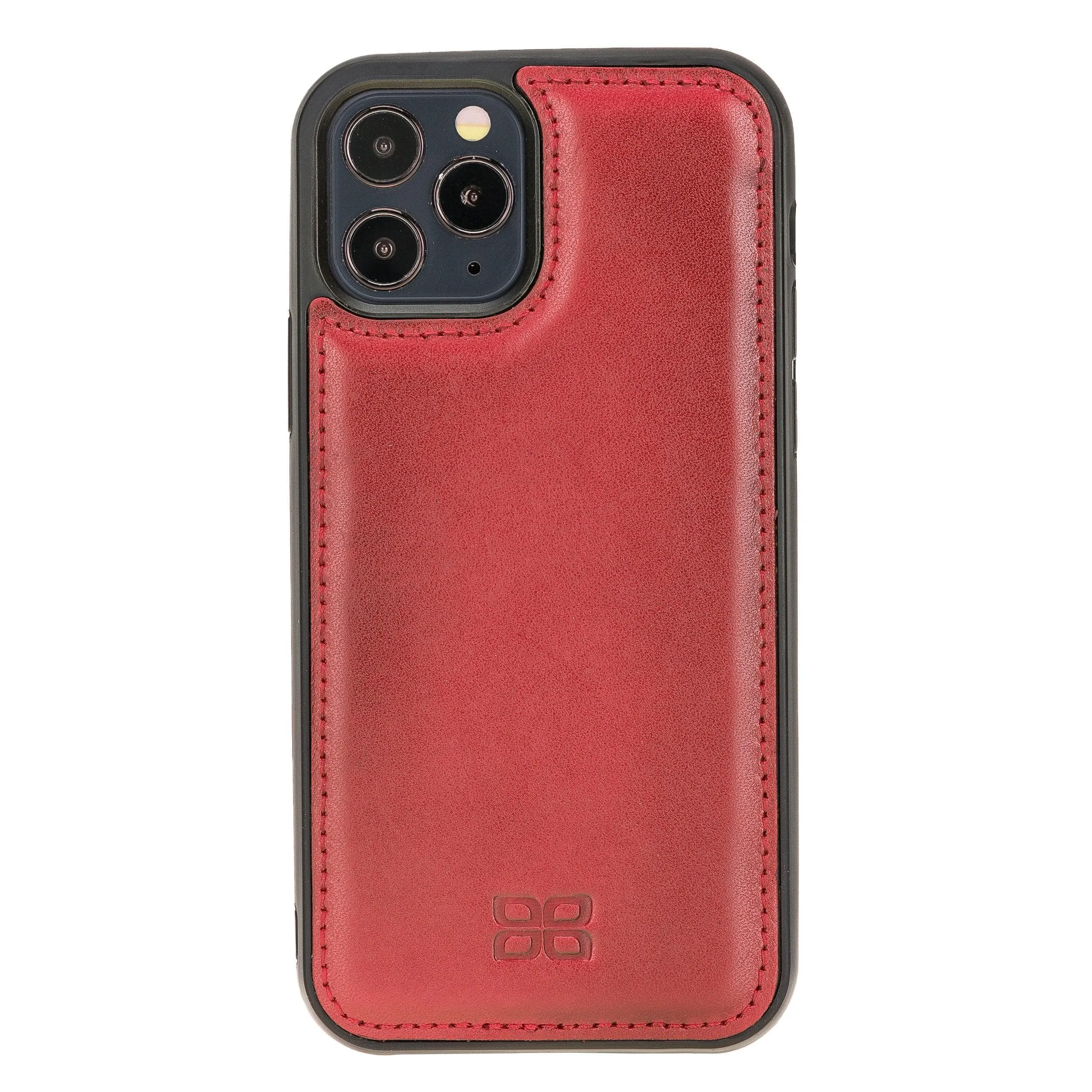 Flexible Leather Back Cover for Apple iPhone 12 Series