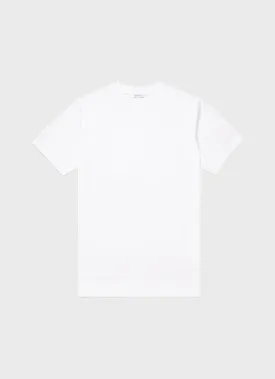 Men's Mock Neck T-shirt in White