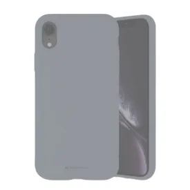 Mercury Silicone Case for iPhone XR - Lavender Grey