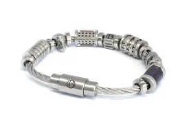 Yorkshire Hero Fully Loaded CABLE Stainless Steel Bracelet